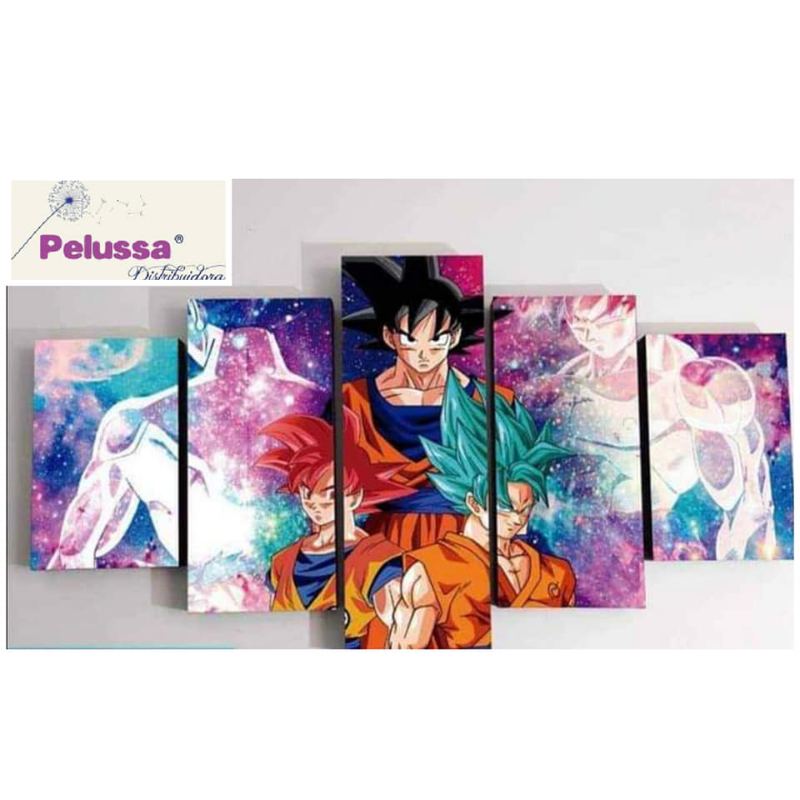 Cuadro Goku Fases “Sayayin” – Pelussa Distribuidora